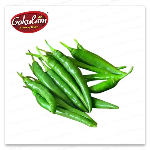 Fresh Green Asian Chillies (Less Spicy)
