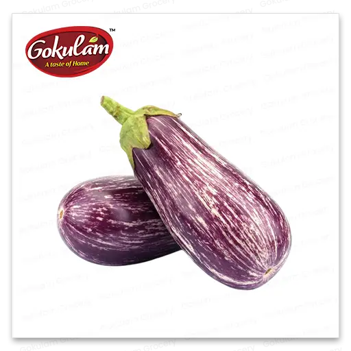 Aubergine Stripped