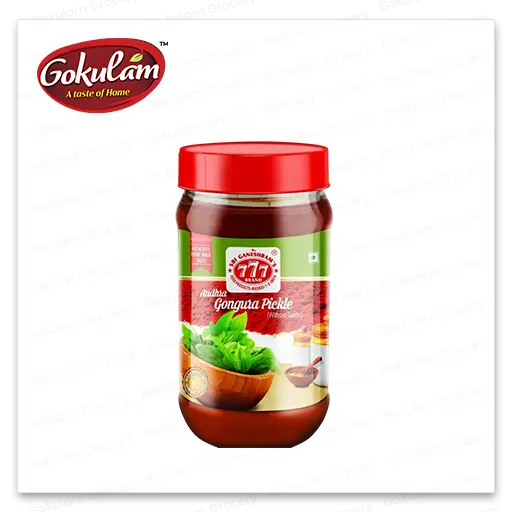 777 Gongura Leaf Pickle 300 G