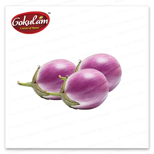 Pink Round Aubergine