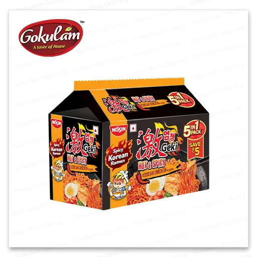 Geki Hot & Spicy 5 in 1 Pack